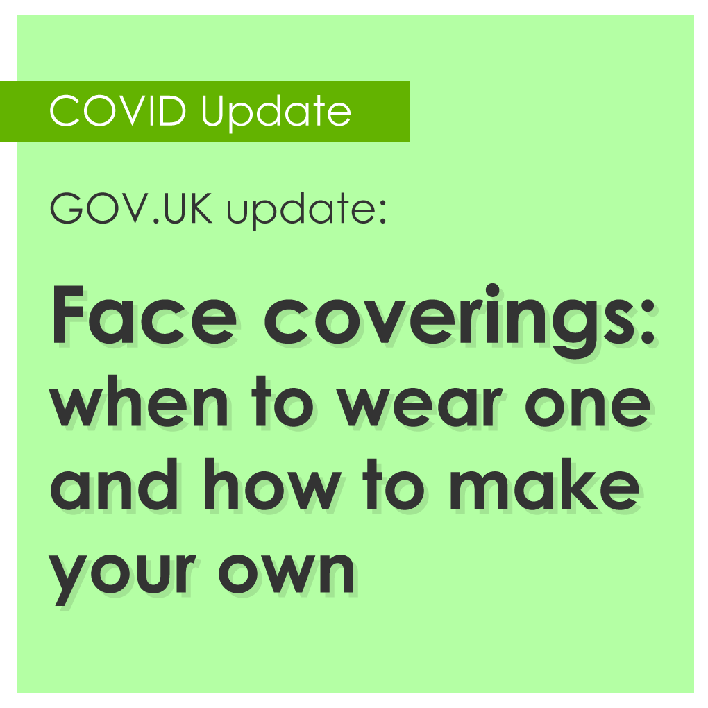 GOV.UK Face Covering