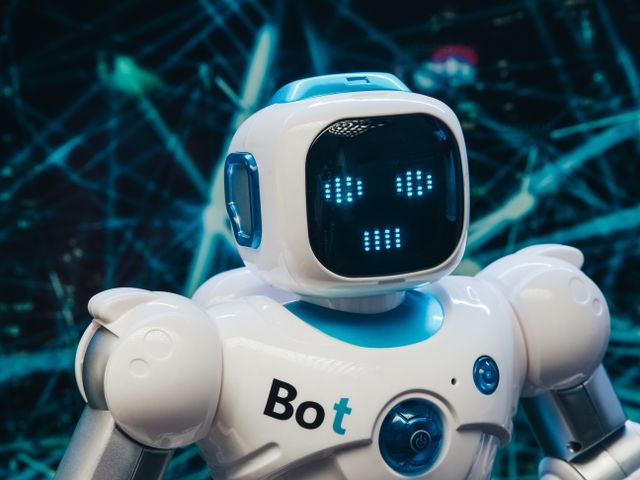 futuristic humanoid robot