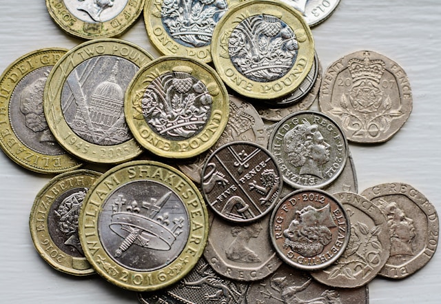 pile of coins